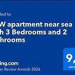 דירה New Large App Near Sea, Cozy 3 Bedrooms And 2 Bathrooms פולה